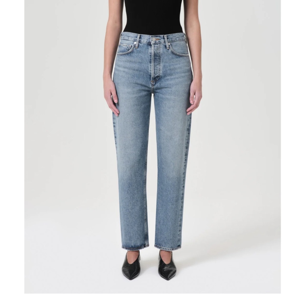 AGOLDE Jeans - 90'S PINCH WAIST HIGH RISE STRAIGHT
IN NAVIGATE